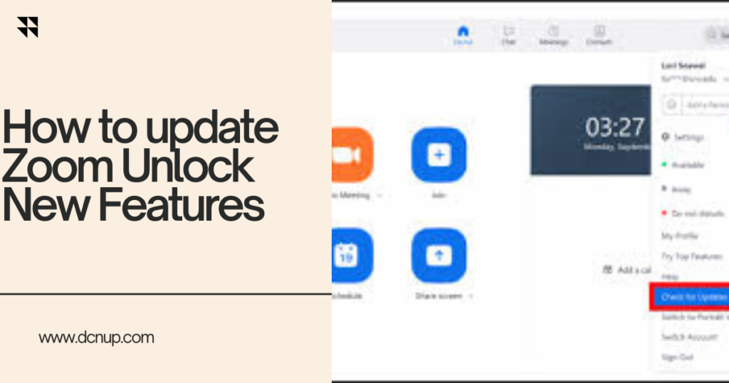How to update Zoom Unlock New Features