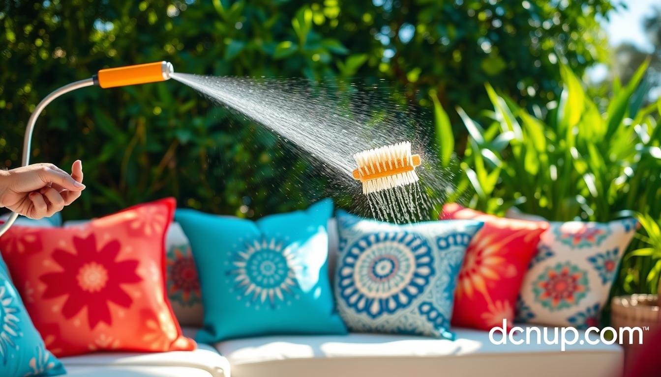 How to Clean Outdoor Cushions